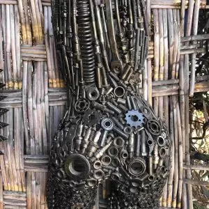 Steel Bust Sculpture