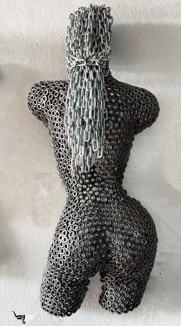 Steel Portrait Sculpture