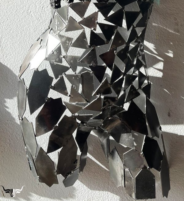 Steel Portrait Sculpture