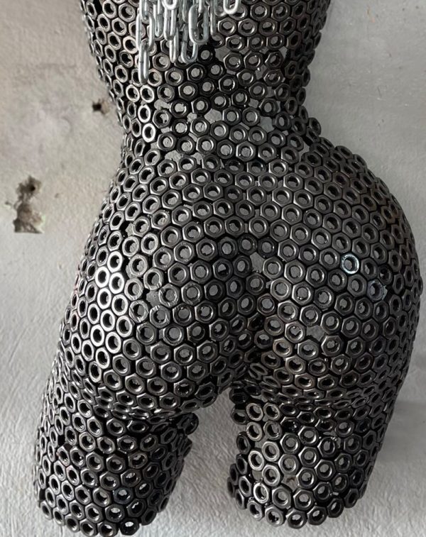 Steel Portrait Sculpture