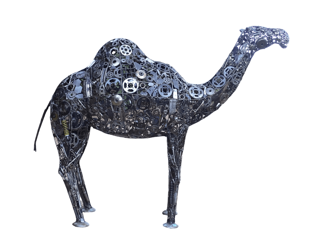 camel made from steel